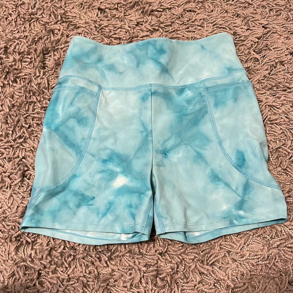 Joy lab tie dye biker shorts size xs